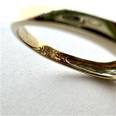 10K 417 Yellow Gold 5.2G 0.53ctw Diamond Cluster Ring Size: 7!